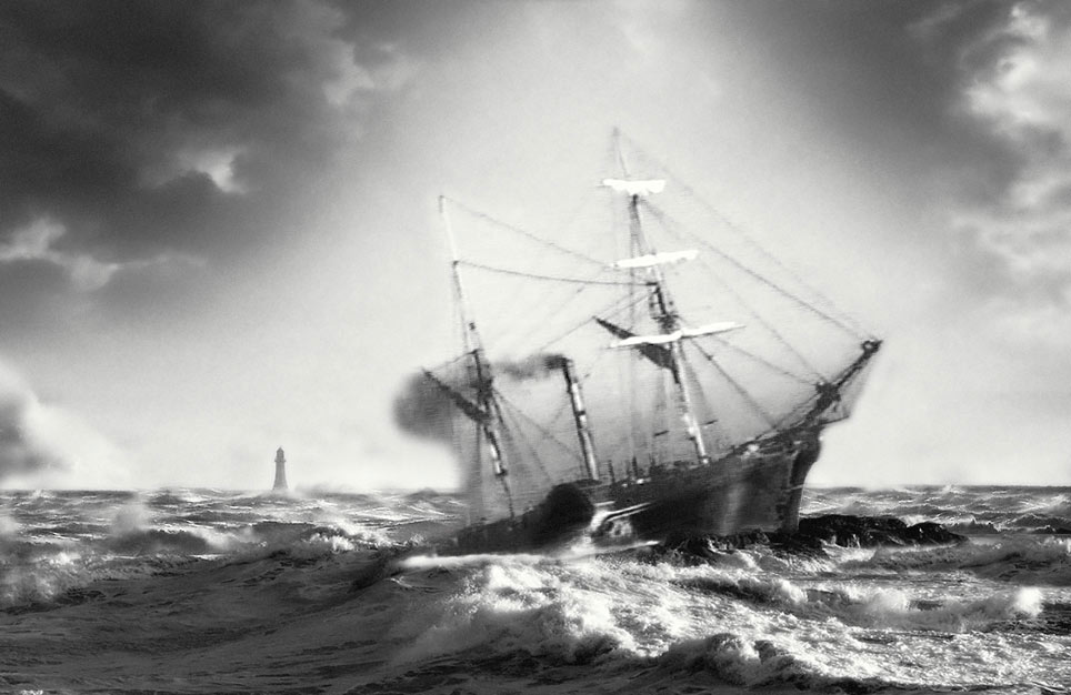 Forfarshire wrecks on Hacar Rock.jpg